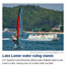 Lake Lanier Water Wars