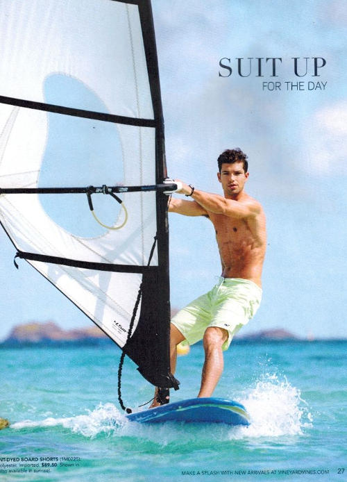 Suiting Up for Windsurfing in St. Barths